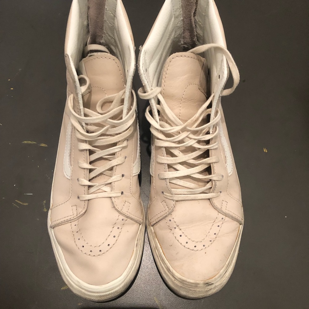 Vans Leather High-Top Sneaker